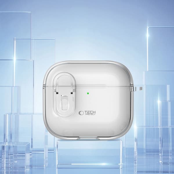 Tech-Protect AirPods 4 Skal Slim Hook Transparent 40