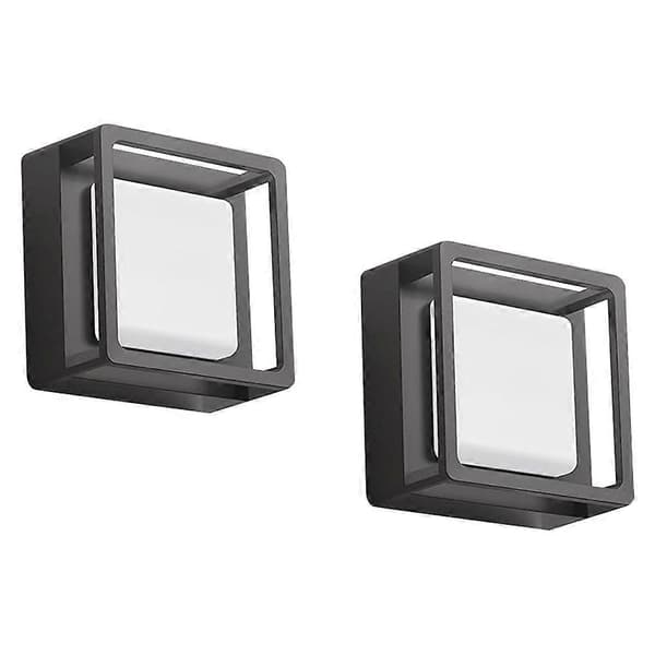 LED Natlys, Natlys til Stikkontakt [2-pak] med Skumring-til-Daggry Sensor, Dæmpbare Natlamper EU-stik