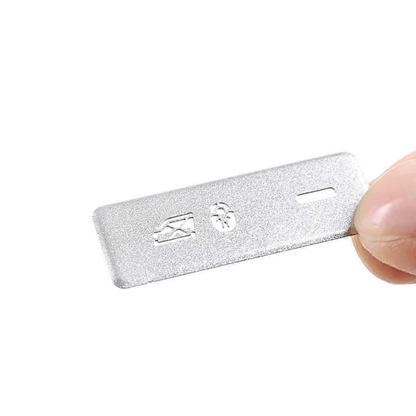 Bilglassløfteknappklistremerker for Range Executive Edition 2013-2017 Silver
