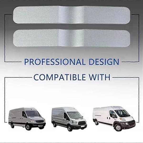 2 stk. bilskydedørsstop-sæt til Mercedes Benz Sprinter Transit ProMaster Silver