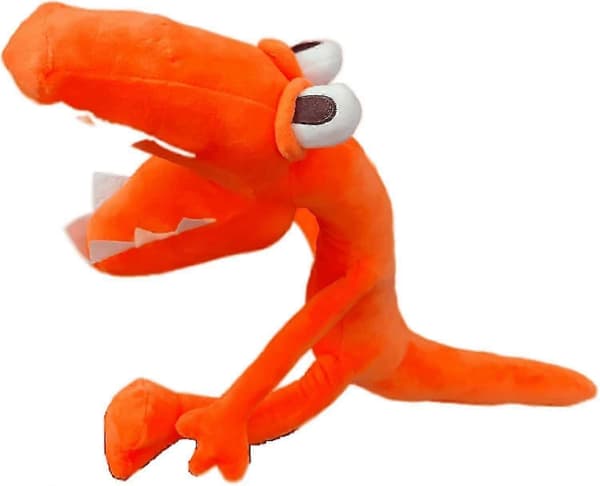 Regnbuevenn Plysj, Oransje, 30cm
