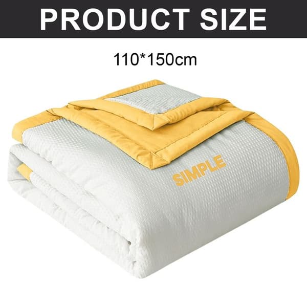 Lätt kylfilt som absorberar kroppsvärme, perfekt presentidé för resor och sommarnätter