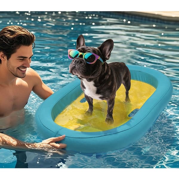Dog Raft Towable Dog Raft Safe Towing System Lake Pool Activity
