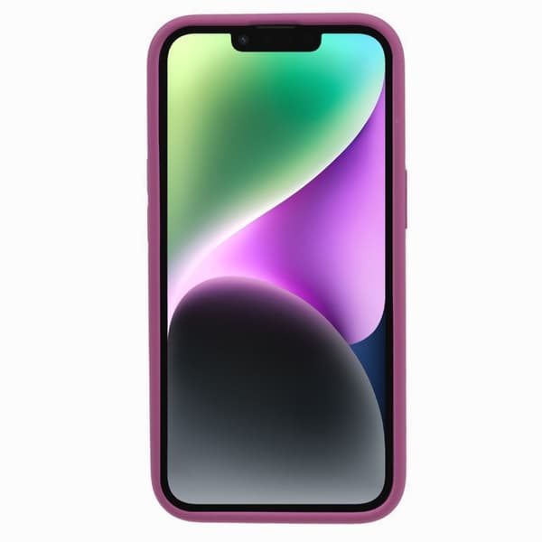 iPhone 15 Skal Flytande Silikon Rosa Pitaya 56