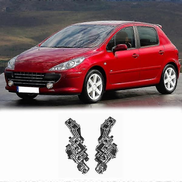 2 pcs Auto Rear Left Right Tail Light Circuit Board for Peugeot 307 Hatchback 2008-2013