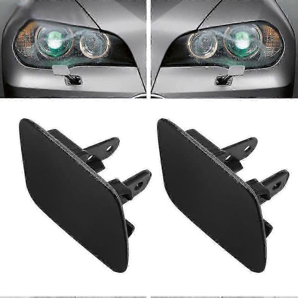 BMW X5 2007-2010 Strålkastarspolarmunstyckeslock Fram Vänster Höger