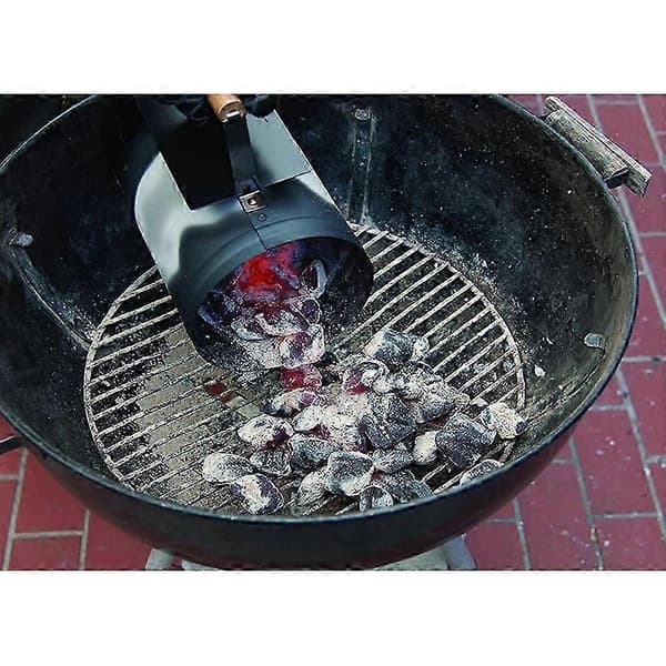 BBQ Grill Skorsten Starter Stål
