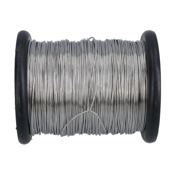 Rustfri låsetråd vrid sikkerhetstråd 0,8 mm ca. 125 meter