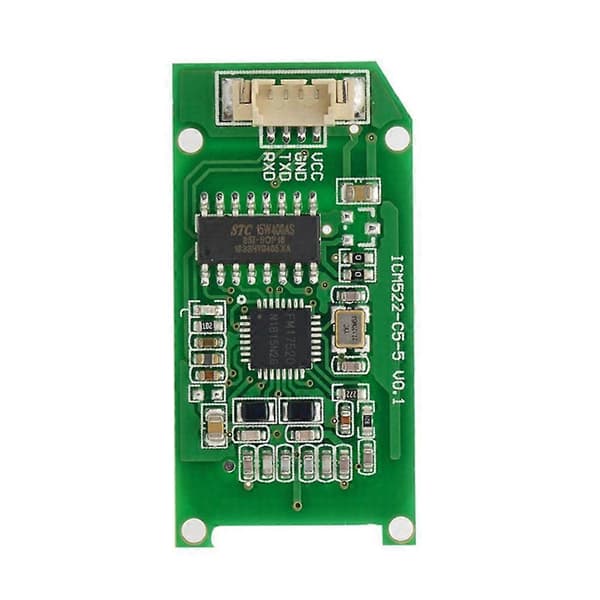 RFID-läsare Mini Inbäddad HF NFC-modul RF-antennintegrationsmodul 13,56MHz ICM522-C5-5 Läs-/skrivmodul Green