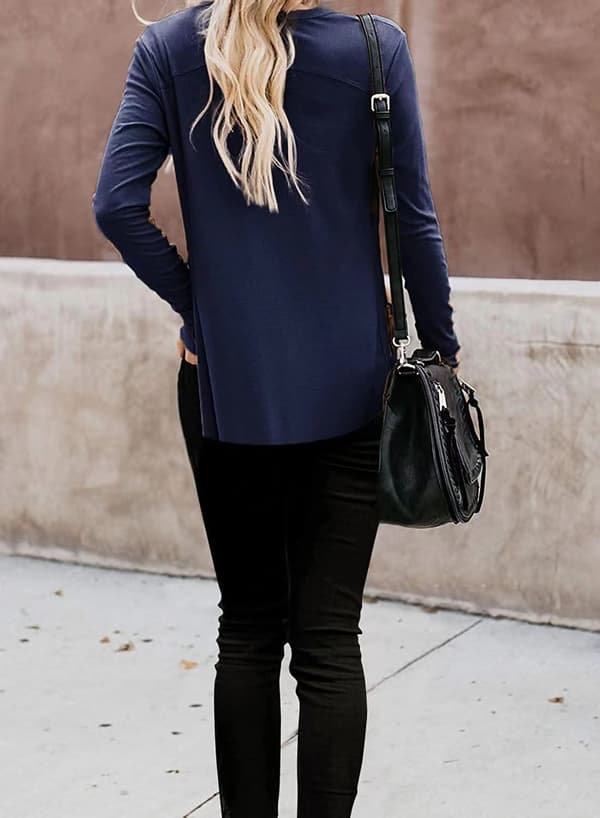 Women's Cardigans, Button Down, Solid Color, Knit, Loose Cardigans with Pockets, XL