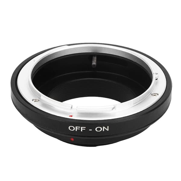 FD-NX Kameraobjektivadapterring i aluminiumslegering, sort, 58g