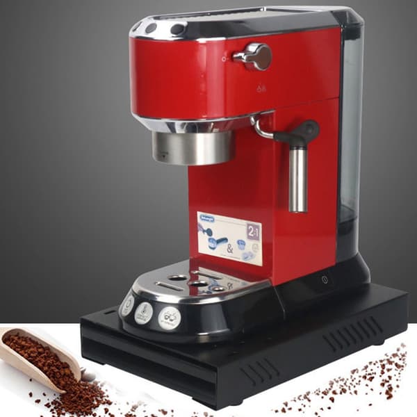 Profesjonell kaffegrutbeholder i rustfritt stål espressobeholder restboks