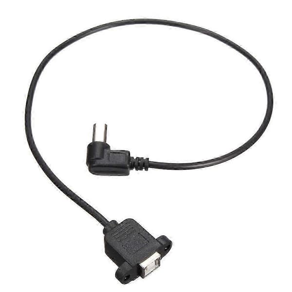 USB 2.0 B han til USB B hun stik printer panelmonteringsforlængerkabel 50 cm JP