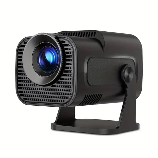 Mini 4K Projector – Full HD 1080p, Smart Android 11, 300 ANSI, WiFi 6, Bluetooth 5.0, 180° Rotatable