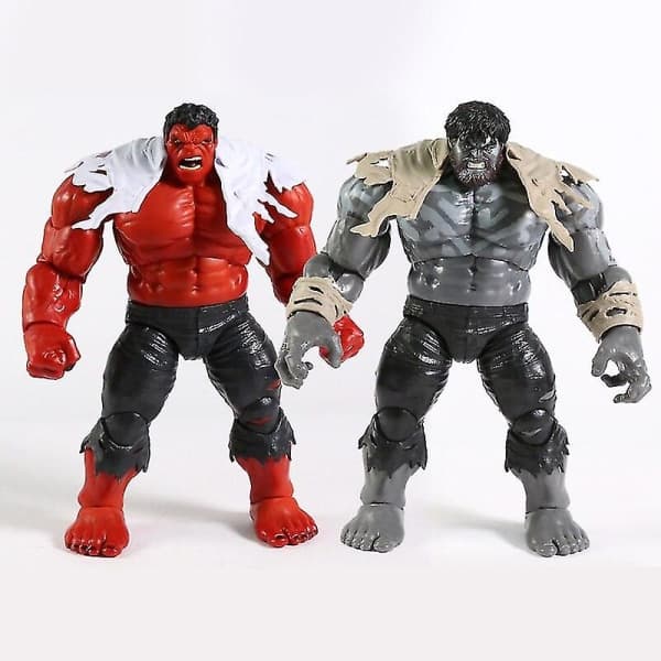 Marvel Legends The Gray Red Hulk Collection Actionfigur 21 cm stil 2