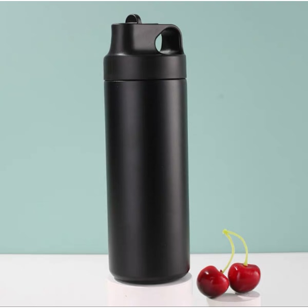 Termosflaska i rostfritt stål 510ml vatten kaffe te Gray