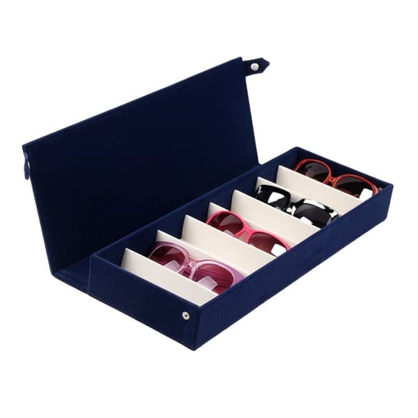 Brilleetui Solbrilleudstillingsstativ MARINEBLÅ Navy blue