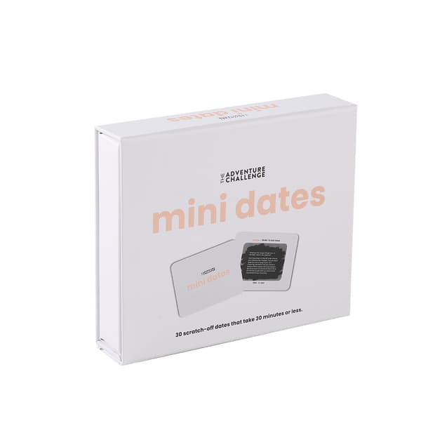 Adventure Challenge Mini Dates Parspil til Par Skrabekort Brætspil Engelsk Version