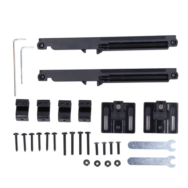 2 stk Dørfjærdemper Mykstengningsmekanisme Demper Tilbehørssett Kit for 18-36 kg