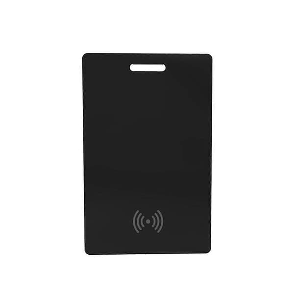 Wallet Finder til Android, 1,8 mm tynd trådløs genopladelig Bluetooth-varelokalisator, til Find Hub-app Black