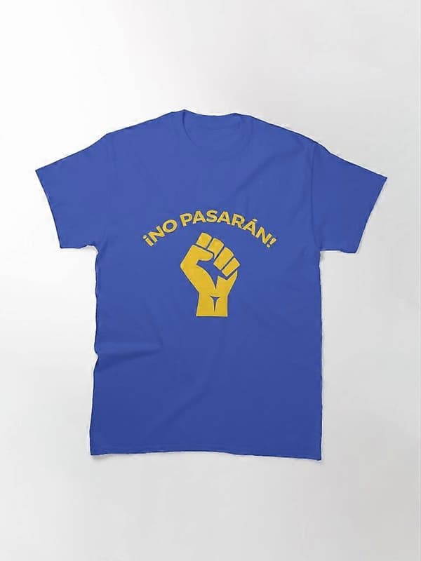 No pasaran Klassisk T-shirt multicolor XXXL