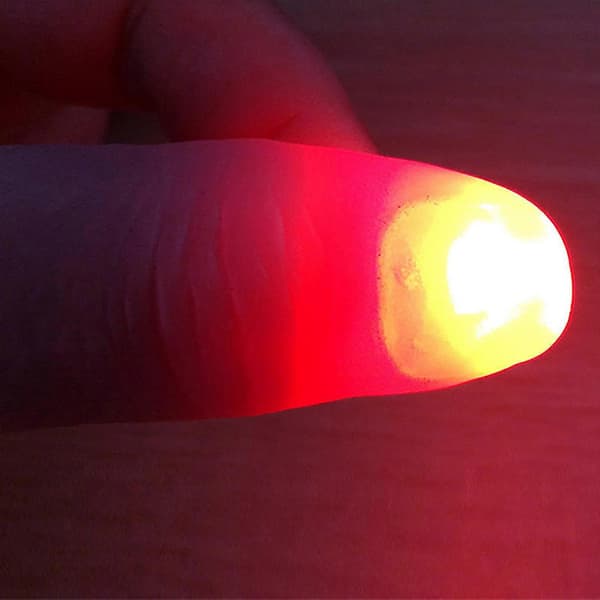Magisk Lysende Fingerlys Energi Version Af Den Ultratynde Ultralyse Kan Danse Red