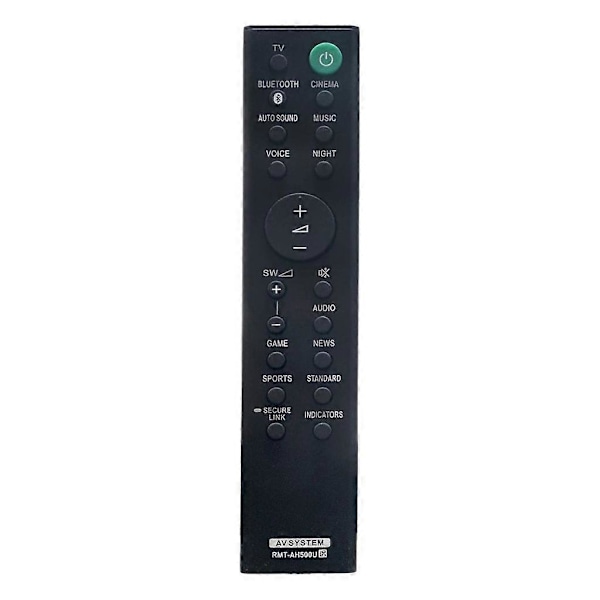 RMT-AH500U Fjärrkontroll Ersatt för SoundBar HT-S350 HT-SD35 SA-WS350 SA-S350 SA-WSD35 SA-SD35 Högtalarsystem