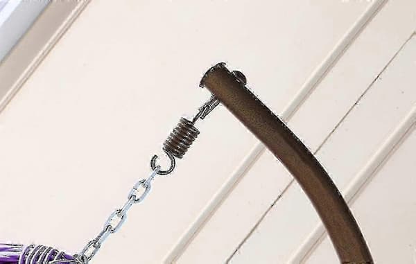 Hängstolsset för korgstolar - brun