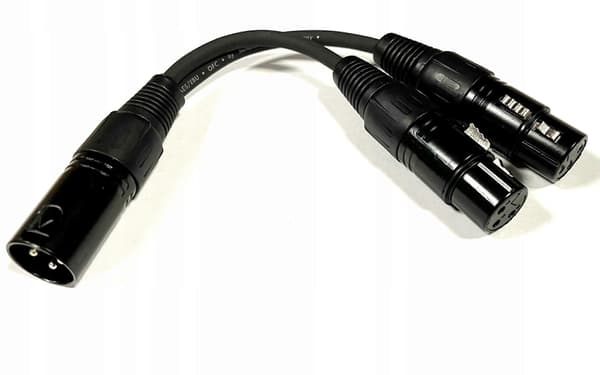 Adapterkabeladapter for Dmx 110 Ohm-deler