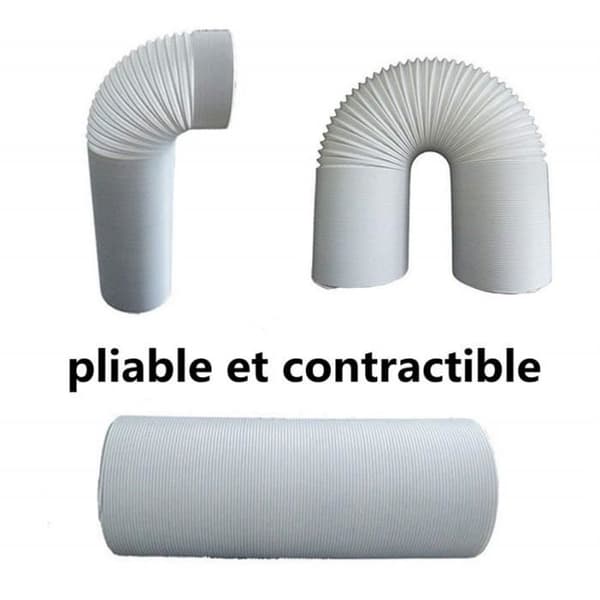 3M PVC Flexibel Avluftsslang för Bärbar Luftkonditionering (Ø15CM)