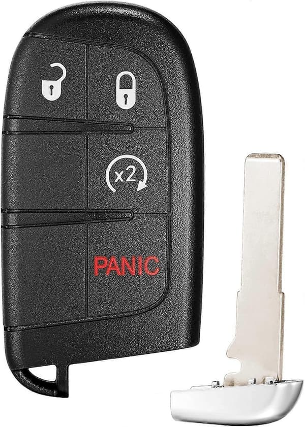 Nøglebrik erstatning til Jeep Compass 2017 2018 2019 2020 2021 2022 2023 Smart