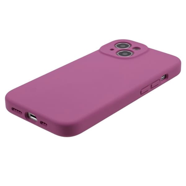 iPhone 15 Deksel Flytende Silikon Rosa Pitaya 56