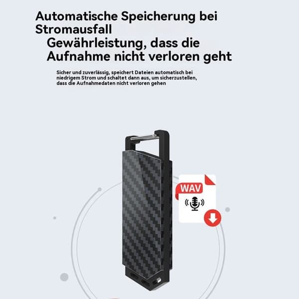 Kolfiber videobandspelare, gränsöverskridande, Amazon, flashrea, AI, Bluetooth, 32GB.