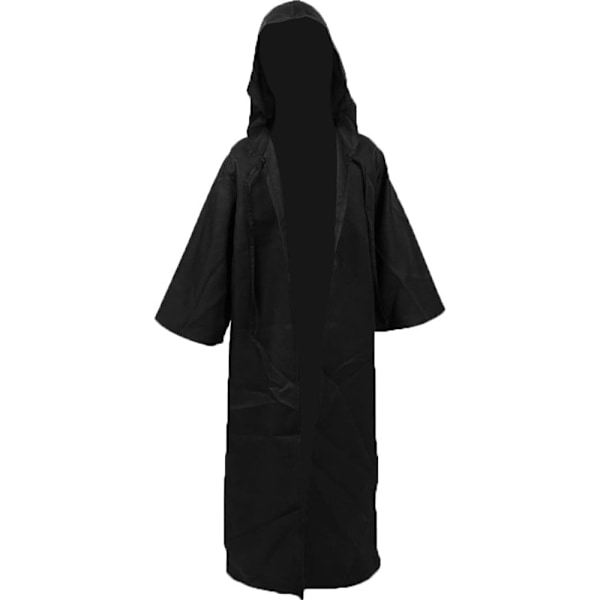 Barn Cosplay Kappe Hette Kappe Gutter Ridderkostyme Halloween Kostyme Black Large