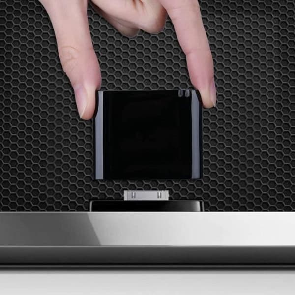 30-pinners Bluetooth-adaptermottaker for iPhone, iPod, Bose SoundDock og andre 30-pinners dokkhøyttalere