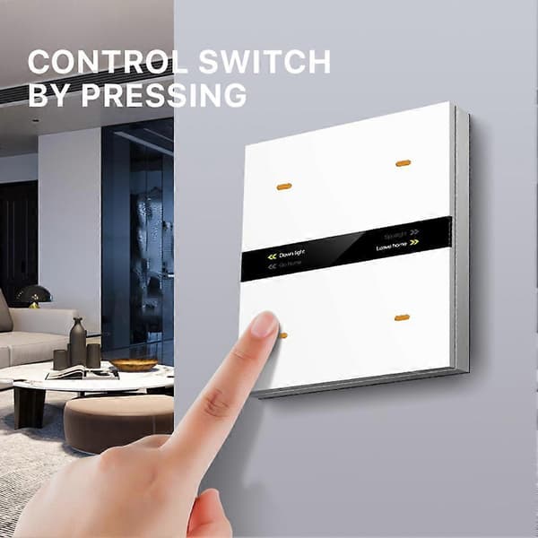 Tuya Zigbee Smart Scene Switch Belysning Smart Kontrol Scene Kontrol Switch Panel Smart Stikkontakt Smart Switch 485 86 Box B