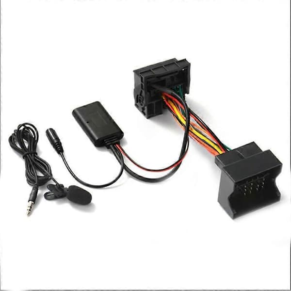 Audio AUX Kabel Adapter Bluetooth 5.0 + Extern Mikrofon för Opel CD30 CDC40 CD70 DVD90 för Opel