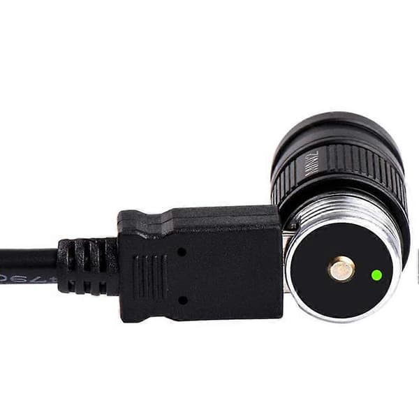 2X TrustFire MINI2 CA18-3X 220 lumen 2-modus Mini USB-lading LED lommelykt+1X10180 Black