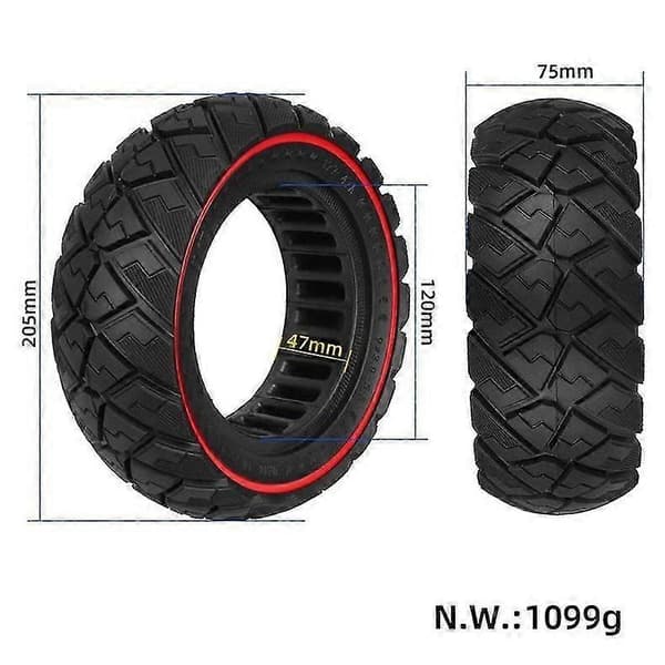 Kukirin G2 Pro Elektrisk Scooter Massiva Däck 9x3.0-5.5