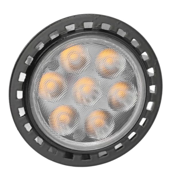 2 kpl GU10-kohdevalopolttimo 3000K 7W lämmin valo LED-polttimo tiskille 110-240V