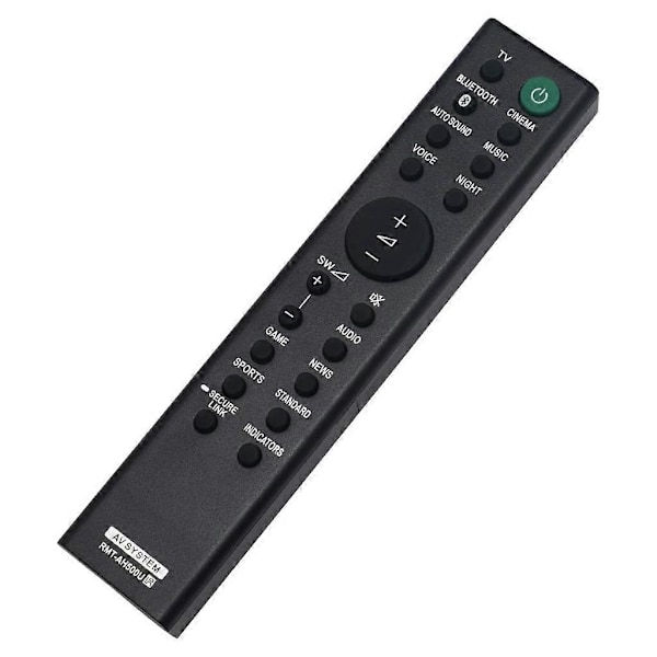 RMT-AH500U Fjärrkontroll Ersatt för SoundBar HT-S350 HT-SD35 SA-WS350 SA-S350 SA-WSD35 SA-SD35 Högtalarsystem
