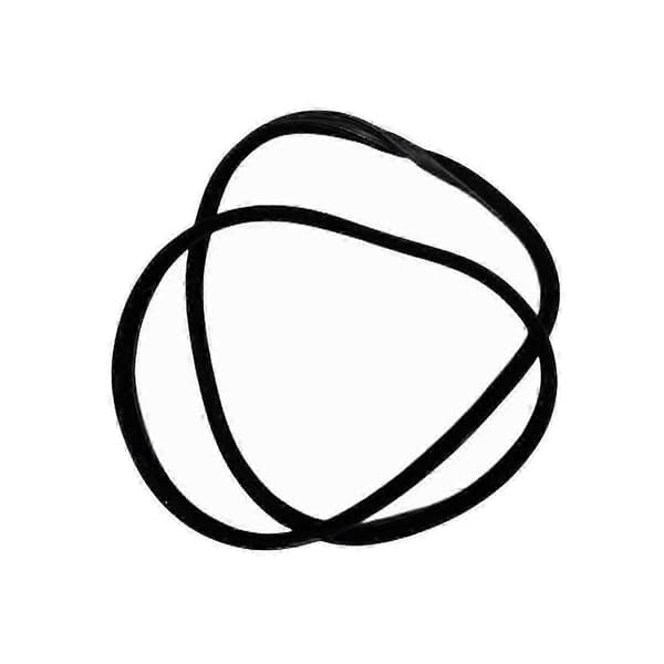 C5 X7 Dörrtätning Sammetstätning 2009-2019 Framdörr Black