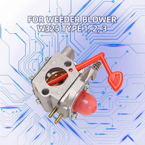 Karburator til McCulloch P200C blæser WT-875 reservedel MAC MC200VS Silver