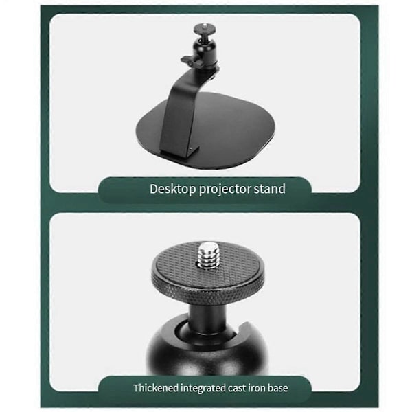 Projector Mount Rotatable Universal Head Model Metal Multifunctional Portable Convenient Projector