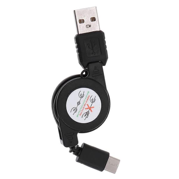 Smartphone Telefoner Datasynkroniseringskabel Infällbar Kabel Multiladdningskabel USB 3.1 Portar Typ C Kabel
