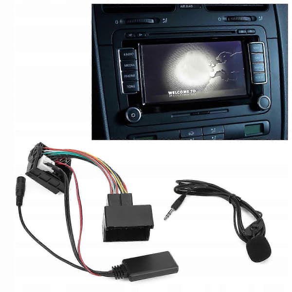Bluetooth-adapter for RNS 310 510 bilstereo trådløs lydmottaker