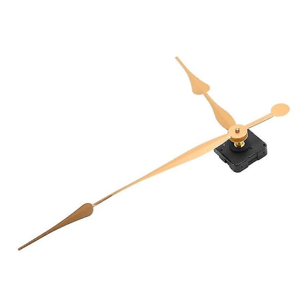 Højmoment Lang Aksel Urmekanisme Med 12 Tommer Lange Spade Hænder (guld)
