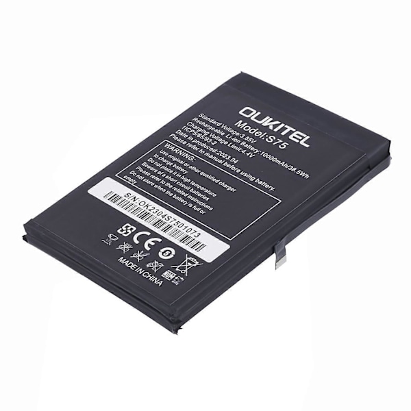 För Oukitel WP6 3.85V 10000mAh Uppladdningsbart Li-Polymer Batteri Monteringsdel (Kod: S75)