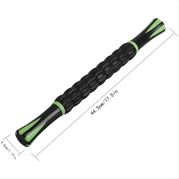 Fitness Massage Stick Djup Muskelavslappning Fascia Stick Ryggrulle Elastisk Avslappning Meridian Yoga D