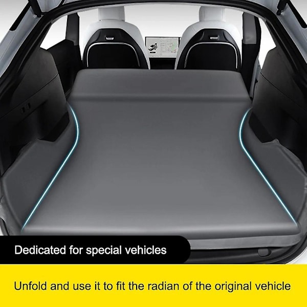 TSL813 Bilmadrass för Tesla Model Y / 3 Baksäte Automatisk Uppblåsning Sovdyna